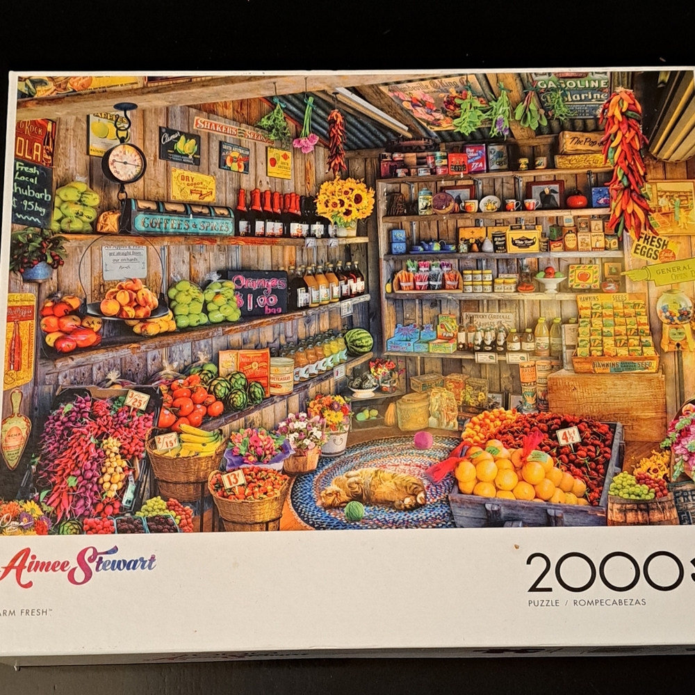2000 piece puzzle "Farm Fresh"